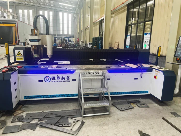 Workshop machining equipment shown by Ruiding