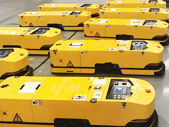 Ruiding equipment illustrating automated heavy load transport