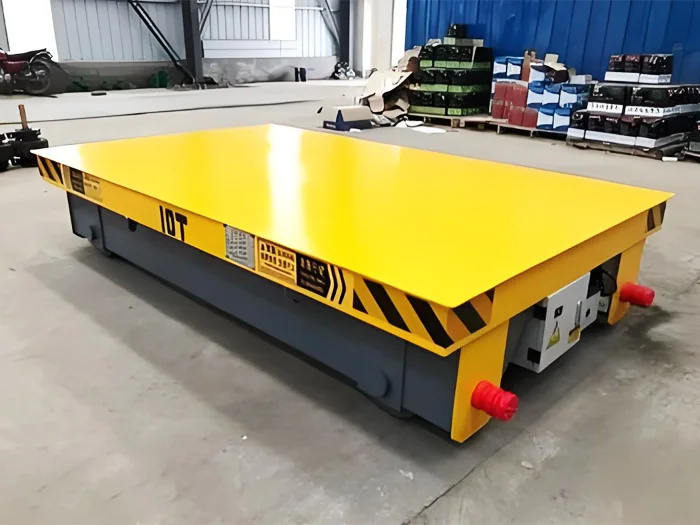 Ruiding trackless transfer carts shown on the original company website