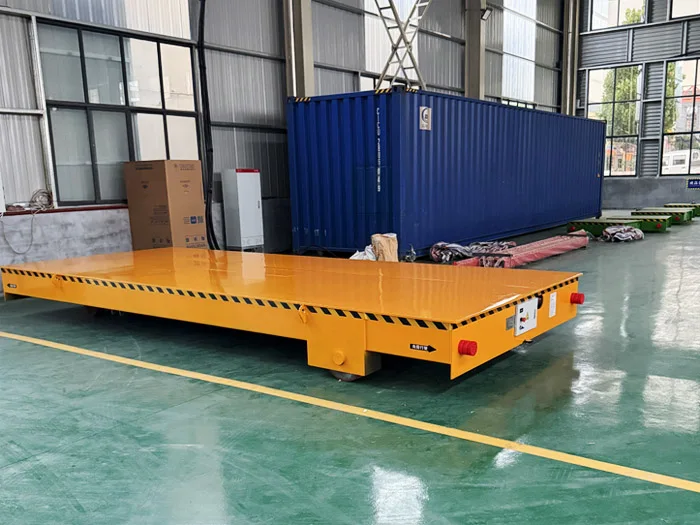 Ruiding rail transfer carts shown on the original company website